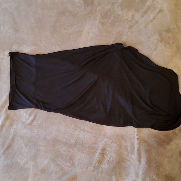 Express * Strapless Asymmetrical Dress Sz Small 🖤 - Picture 2 of 3